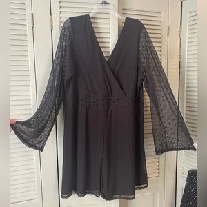 Torrid Black Romper